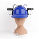 «PartyHelm Pro» — Пивний шолом, що звільняє руки (Модель: Синій Авангард)