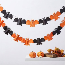 Гірлянда «Нічні тіні» (Halloween Bats Garland)