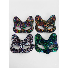Карнавальна маска «Кішка» з паєтками (Sequin Cat Mask)