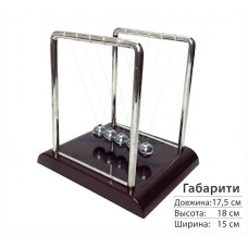 Маятник Ньютона «PHYSICS IN MOTION» — Преміум-декор
