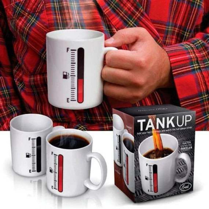 Чашка-хамелеон TANK UP з термометром