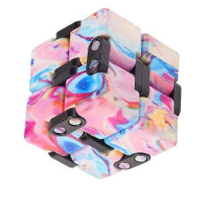 Головоломка Infinity Cube, рожева