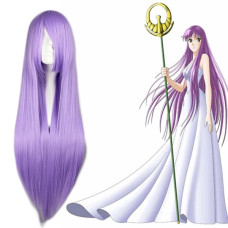 Перука для косплею «Saint Seiya»: Афіна Саорі Кідо