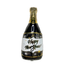 Кулька (100 см) «Пляшка шампанського Happy New Year»