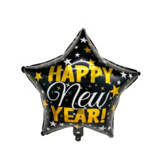 Кулька (45 м) із зіркою «Happy New Year»